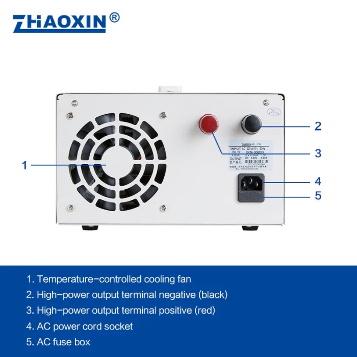 Linear DC adjustable power supply RXN Series Mode: RXN-3020D