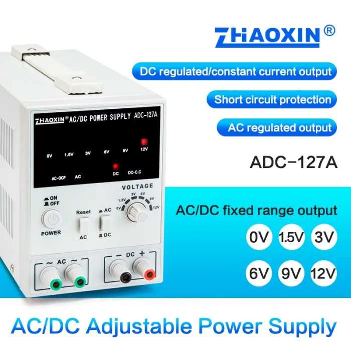 AC/DC Adjustable Power Supply Mode: ADC-127A