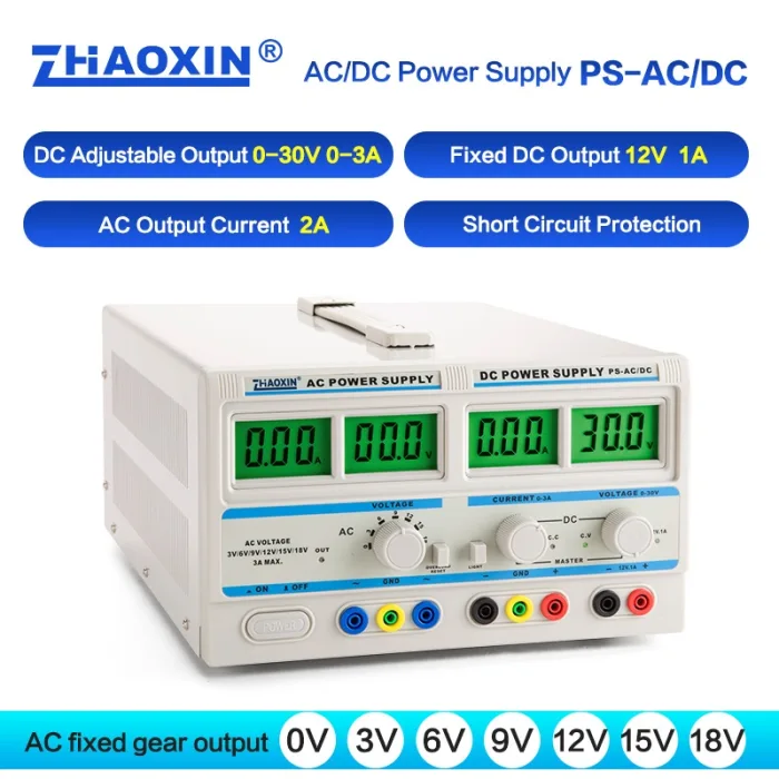 AC/DC Adjustable Power Supply Mode:PS-AC/DC