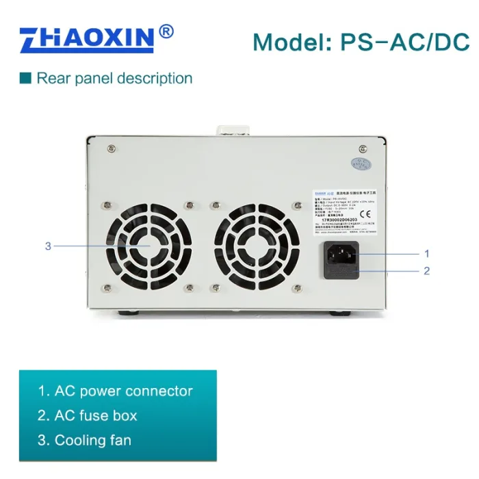 AC/DC Adjustable Power Supply Mode:PS-AC/DC