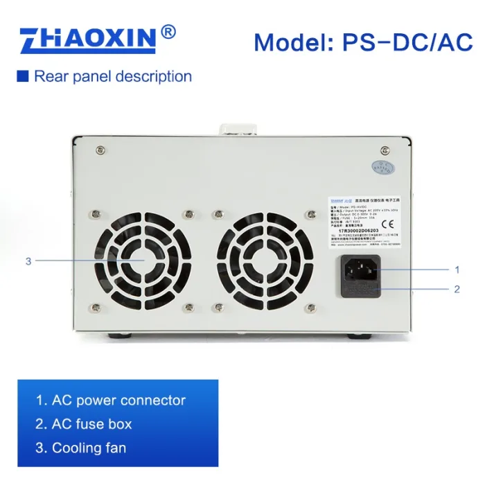 AC/DC Adjustable Power Supply Mode:PS-DC/AC