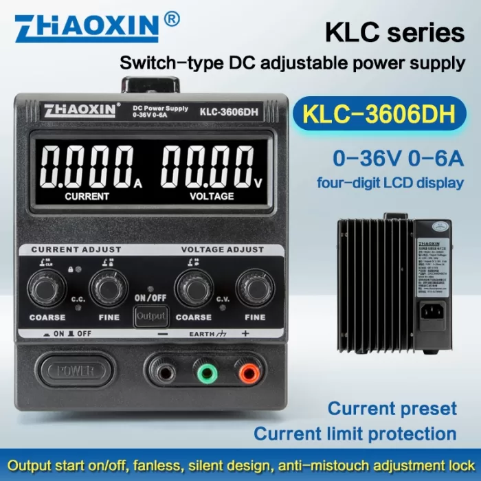 KLC Series Switch-type DC adjustable power supply KLC-3606DH