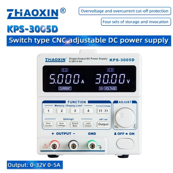 KPS Series Small Portable Power Supply Switching DC Power supply KPS-3005D