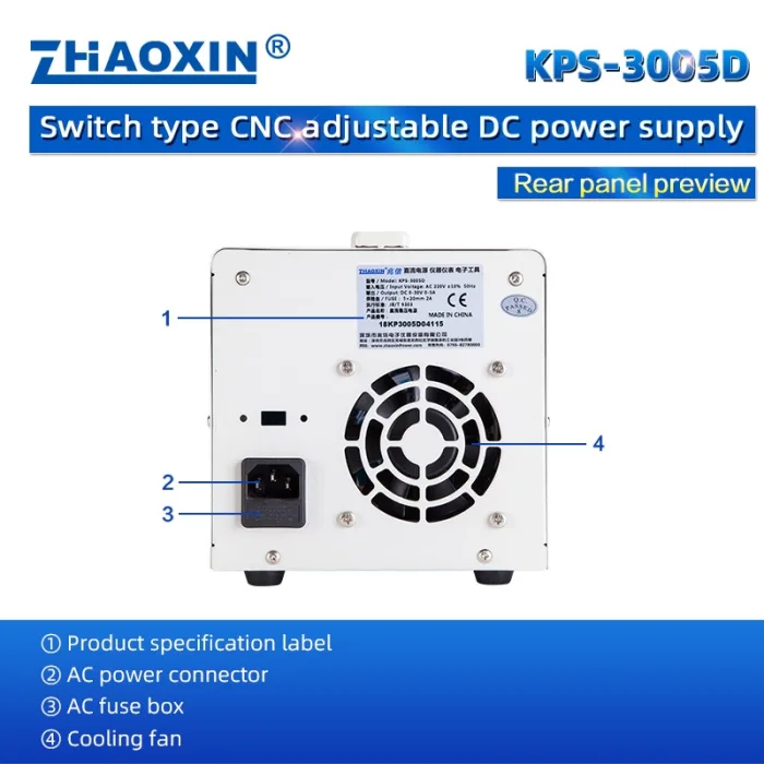 KPS Series Small Portable Power Supply Switching DC Power supply KPS-3005D
