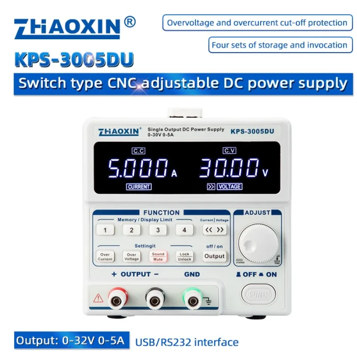 KPS Series Small Portable Power Supply Switching DC Power supply KPS-3005DU