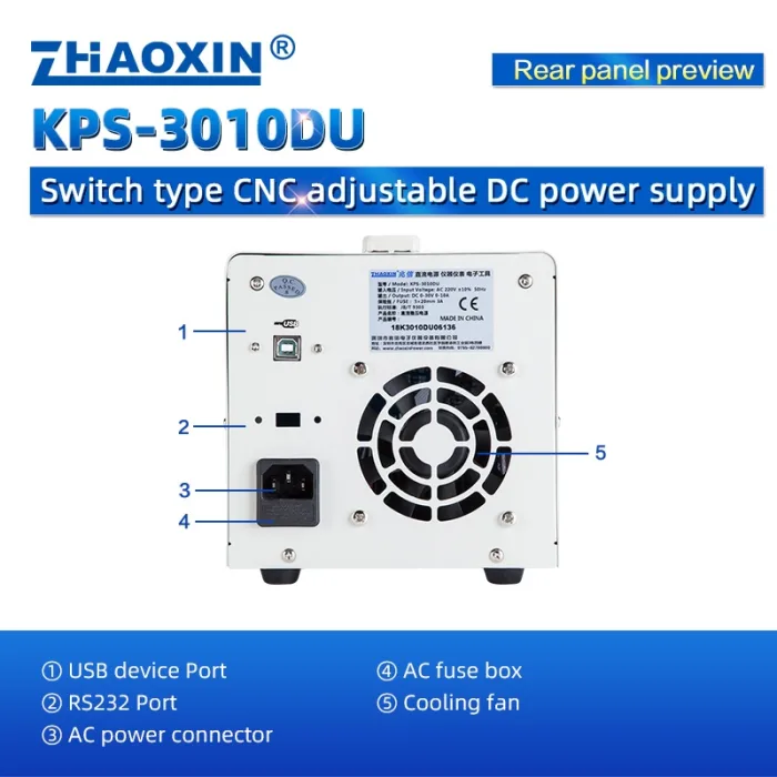 KPS Series Small Portable Power Supply Switching DC Power supply KPS-3010DU