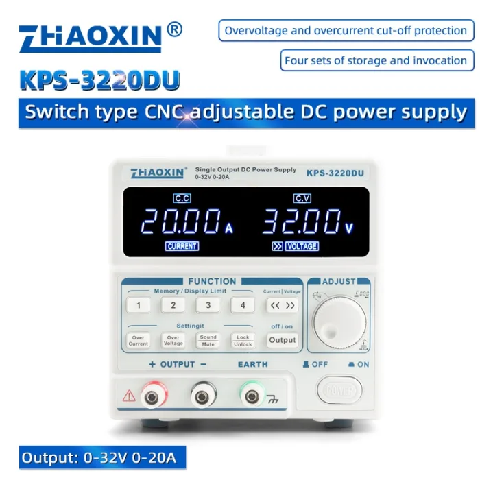KPS Series Small Portable Power Supply Switching DC Power supply KPS-3220DU