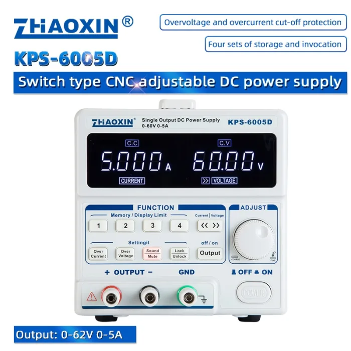 KPS Series Small Portable Power Supply Switching DC Power supply KPS-6005D