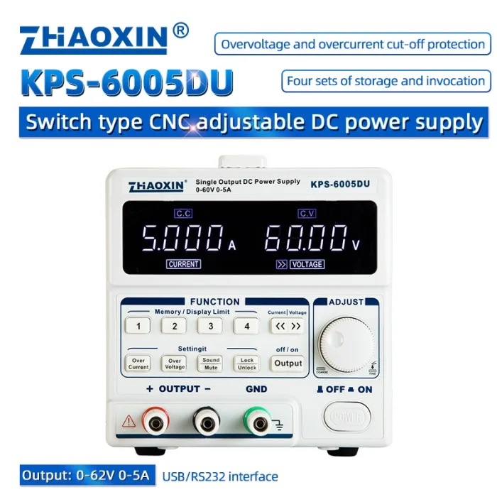 KPS Series Small Portable Power Supply Switching DC Power supply KPS-6005DU