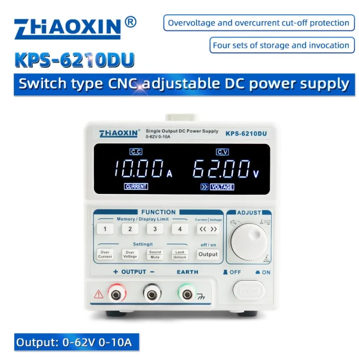 KPS Series Small Portable Power Supply Switching DC Power supply KPS-6210DU