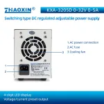 KXA Series CNC Switching DC constant power supply KXA-3205D