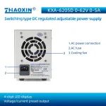 KXA Series CNC Switching DC constant power supply KXA-6205D