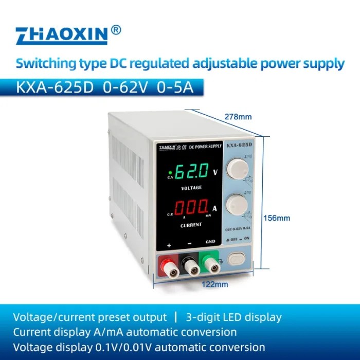 KXA Series CNC Switching DC constant power supply KXA-625D
