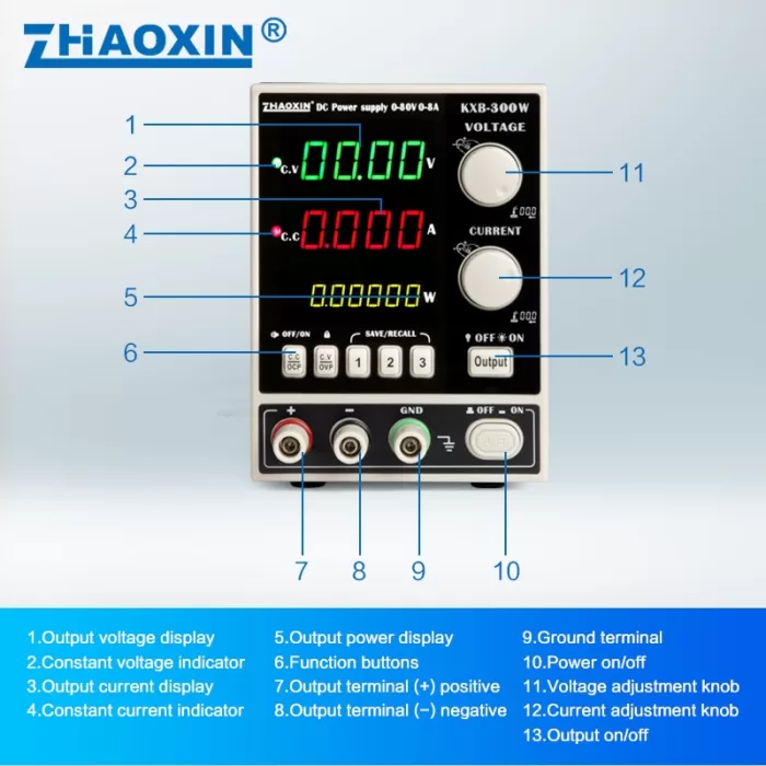 KXB Series CNC Switching DC constant power supply KXB-300W