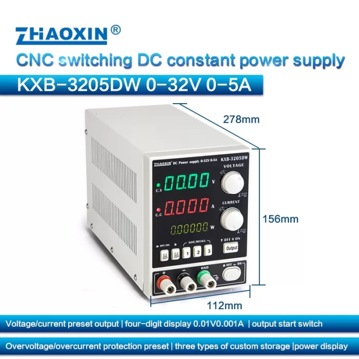 KXB Series CNC Switching DC constant power supply KXB-3205DW