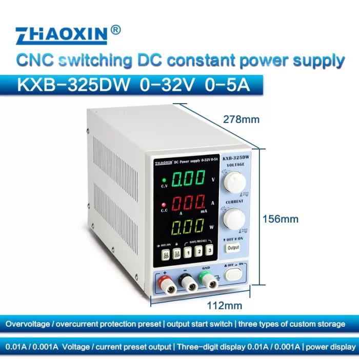 KXB Series CNC Switching DC constant power supply KXB-325DW