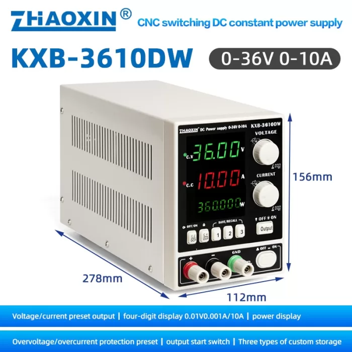 KXB Series CNC Switching DC constant power supply KXB-3610DW