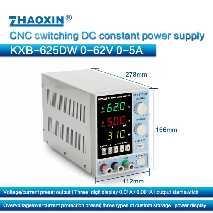 KXB Series CNC Switching DC constant power supply KXB-625DW