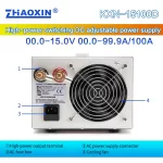 Switch type DC adjustable power supply KXN series  Model: KXN-15100D