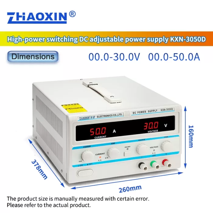 Switch type DC adjustable power supply KXN series  Model: KXN-3050D