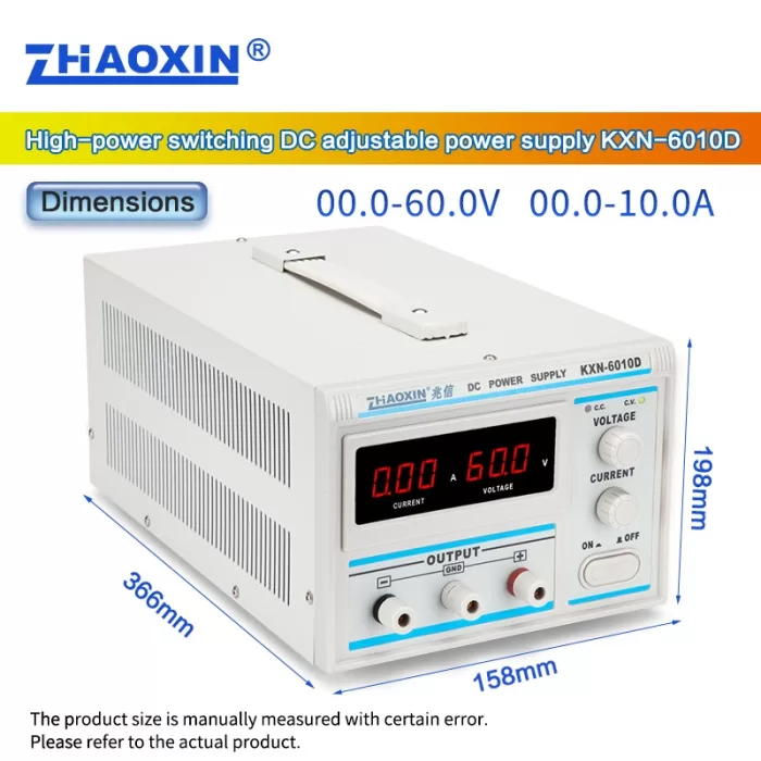 Switch type DC adjustable power supply KXN series  Model: KXN-6010D