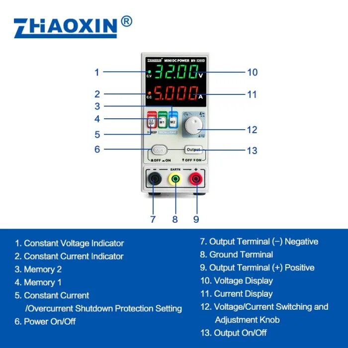 MN Series CNC Switching DC constant power supply MN-3205D
