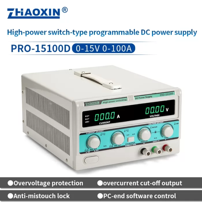High-power switch-type programmable DC power supply Model:PRO-15100D