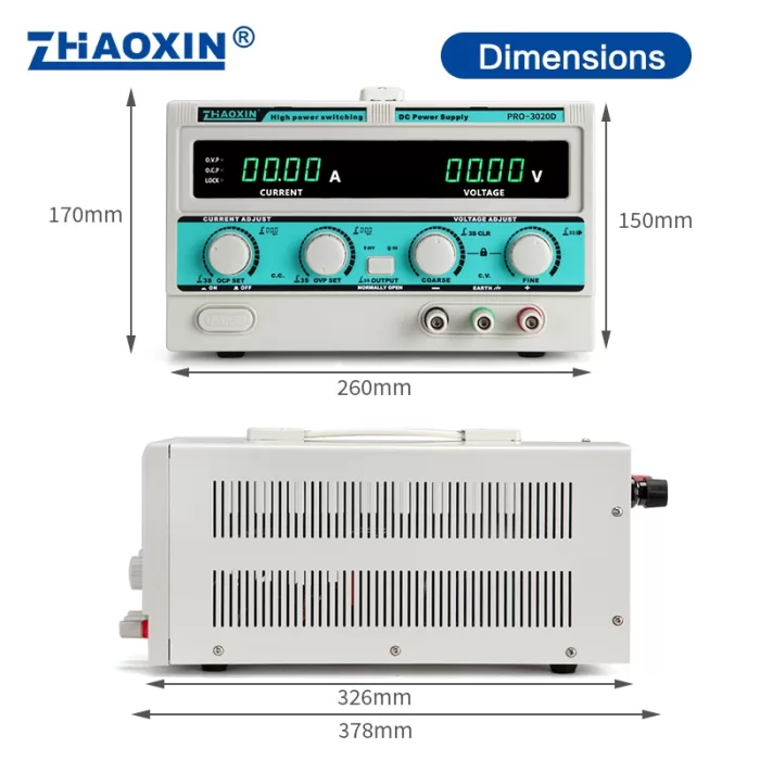 High-power switch-type programmable DC power supply Model:PRO-3020D