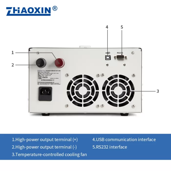 High-power switch-type programmable DC power supply Model:PRO-3030D