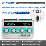 High-power switch-type programmable DC power supply Model:PRO-6010D