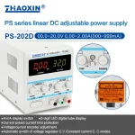 Linear DC adjustable power supply PS Series Mode: PS-202D