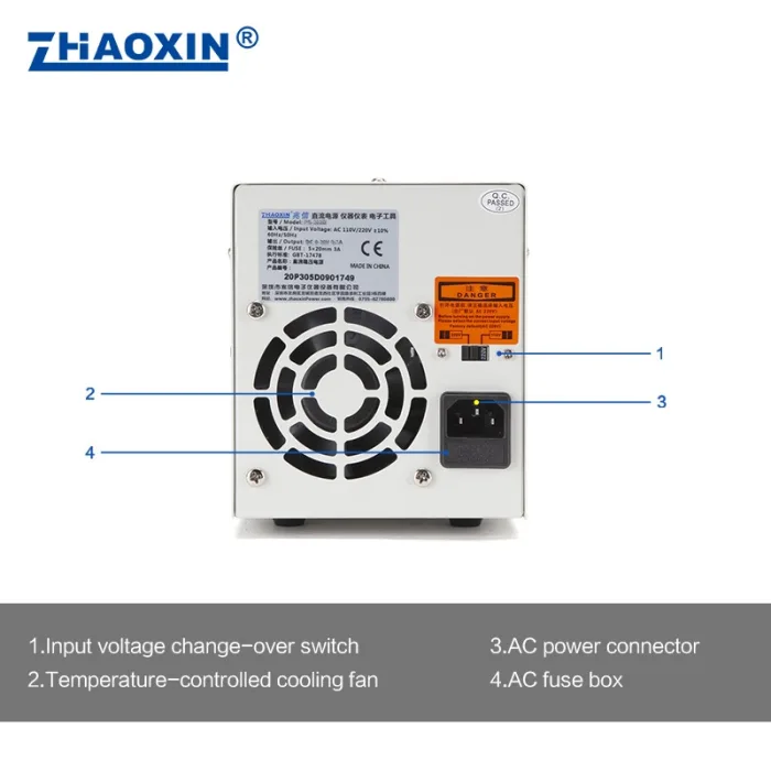 Linear DC adjustable power supply PS Series Mode: PS-202D