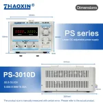 Linear DC adjustable power supply PS Series Mode: PS-3010D