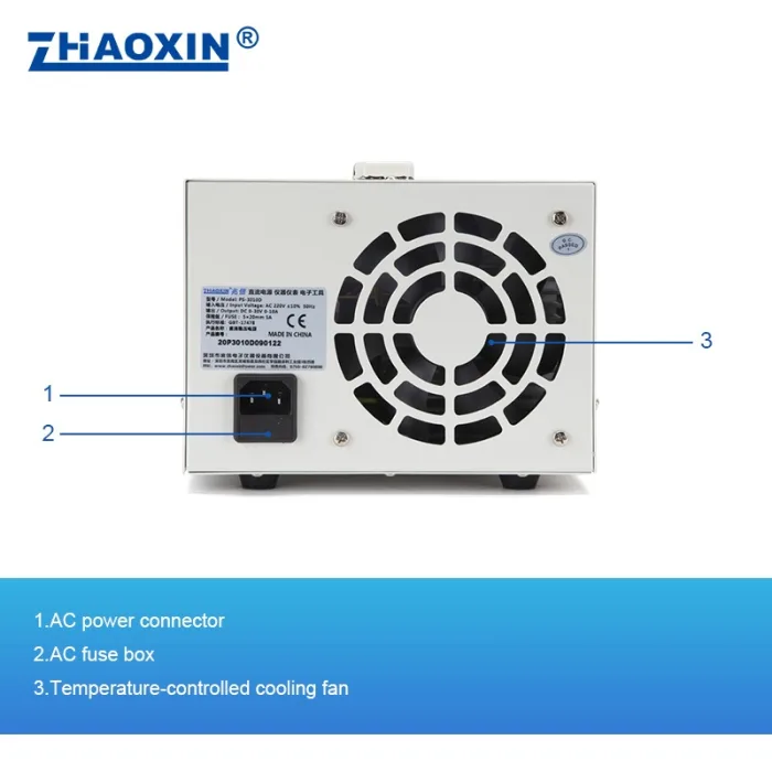 Linear DC adjustable power supply PS Series Mode: PS-3010D