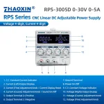 Linear DC adjustable power supply RPS Series Mode: RPS-3005D