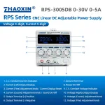 Linear DC adjustable power supply RPS Series Mode: RPS-3005DB