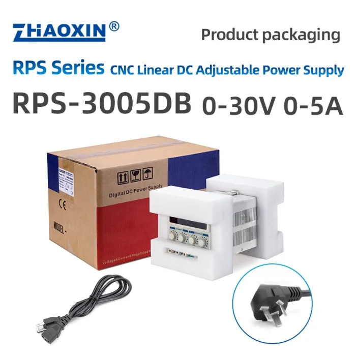 Linear DC adjustable power supply RPS Series Mode: RPS-3005DB