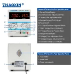 Linear DC adjustable power supply RXN Series Mode: RXN-1502D