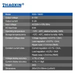 Linear DC adjustable power supply RXN Series Mode: RXN-1502D