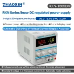 Linear DC adjustable power supply RXN Series Mode: RXN-1505DM