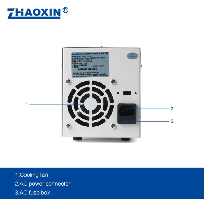 Linear DC adjustable power supply RXN Series Mode: RXN-1505DM