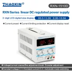 Linear DC adjustable power supply RXN Series Mode: RXN-1510D