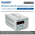 Linear DC adjustable power supply RXN Series Mode: RXN-1520D