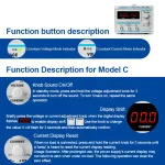 Linear DC adjustable power supply RXN Series Mode: RXN-1520D