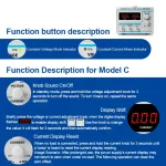 Linear DC adjustable power supply RXN Series Mode: RXN-3010D