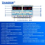 Multiple Output Linear DC adjustable power supply Model: RXN-302D-II