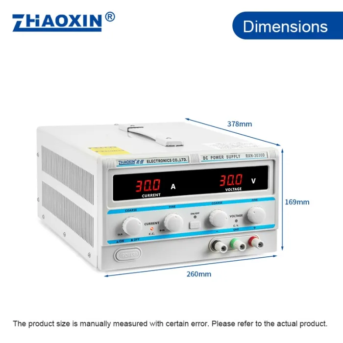 Linear DC adjustable power supply RXN Series Mode: RXN-3030D
