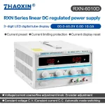 Linear DC adjustable power supply RXN Series Mode: RXN-6010D