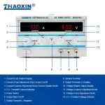 Linear DC adjustable power supply RXN Series Mode: RXN-6010D