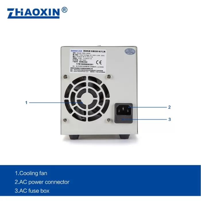 Linear DC adjustable power supply RXN Series Mode: RXN-603D